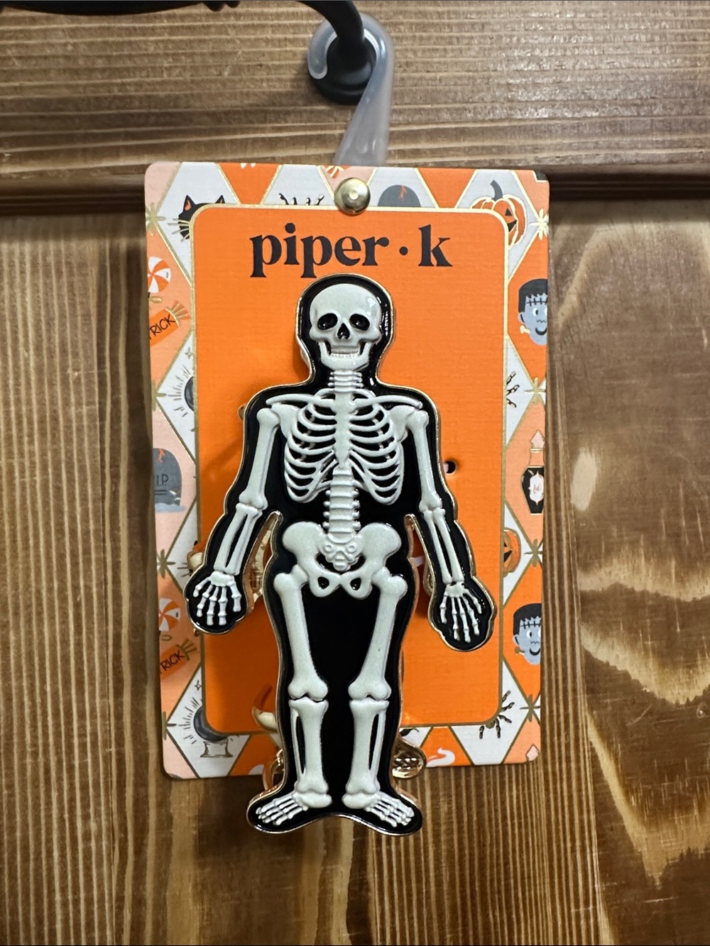 Piper K Skeleton Hair Clip